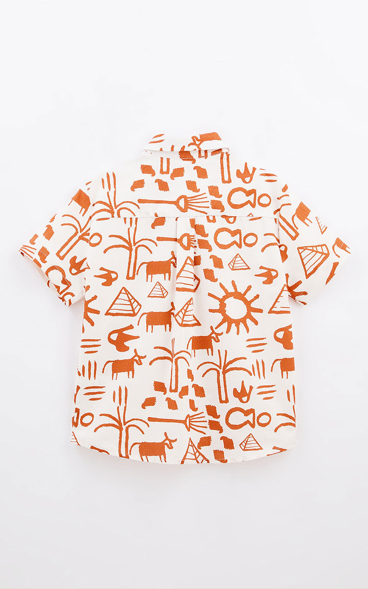 Camisa de manga corta Desierto