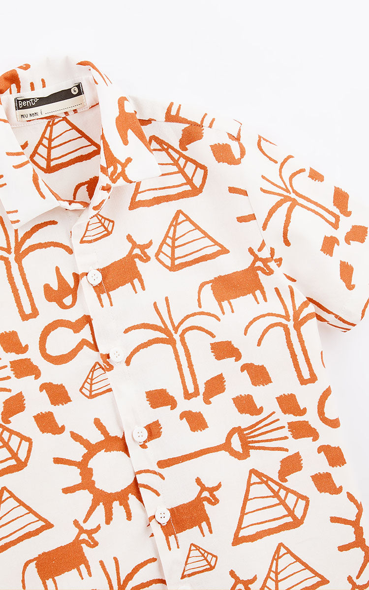 Camisa de manga corta Desierto