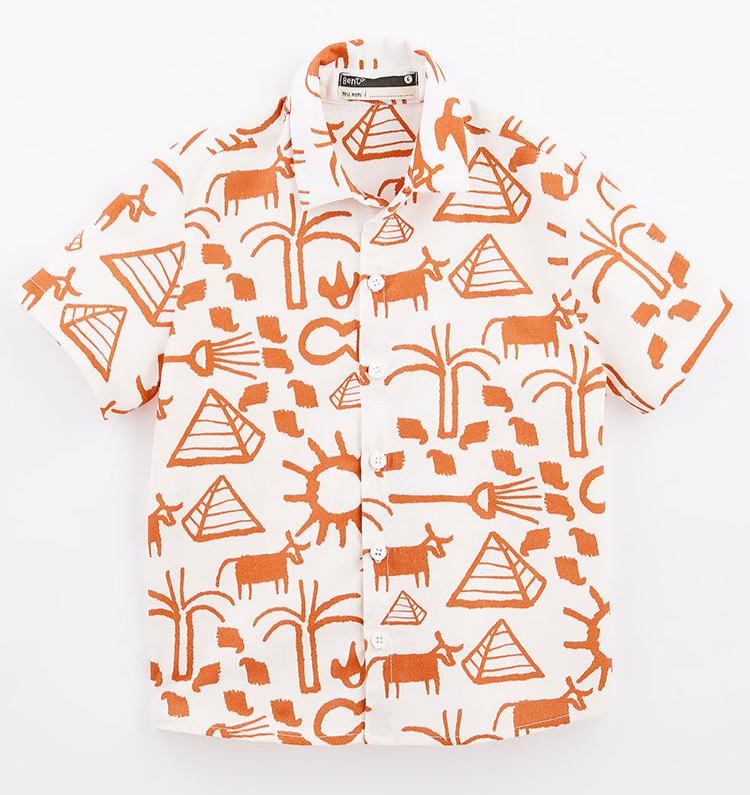 Camisa de manga corta Desierto