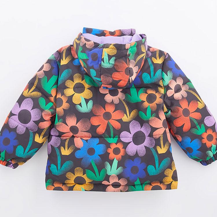 Chamarra puffer Floral