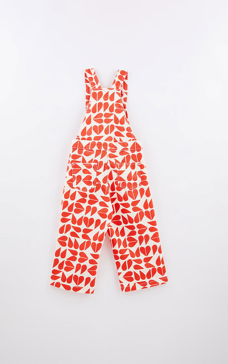Overol de mezclilla Corazón de melón