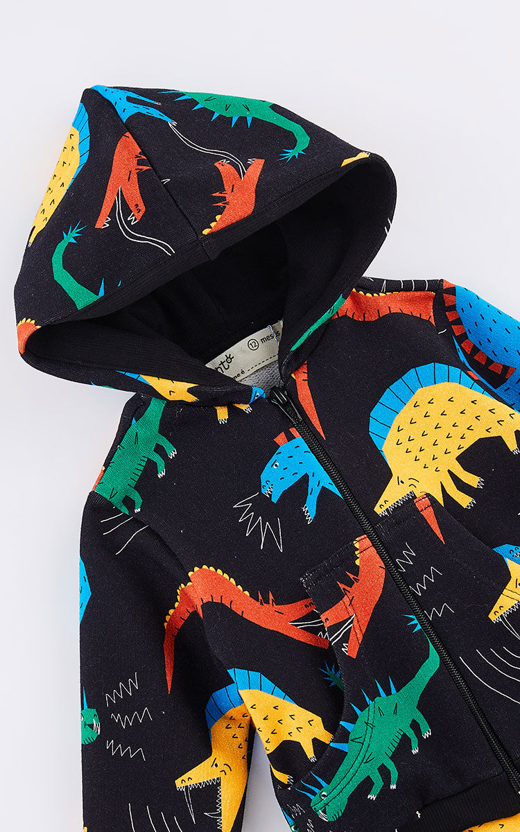 Conjunto para bebé sudadera y pants Dinosaurios