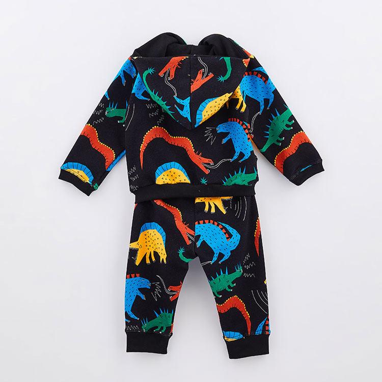Conjunto para bebé sudadera y pants Dinosaurios