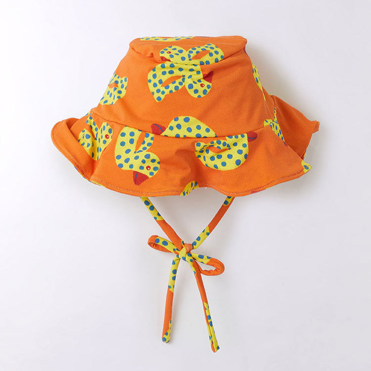 Gorro protector UV bebé Patos al agua