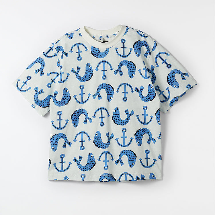 Camiseta manga corta Rio marinero