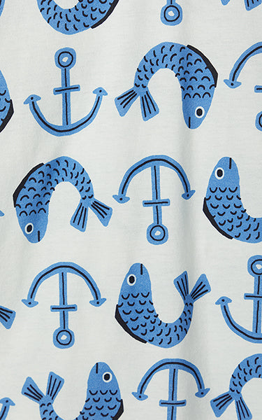 Camiseta manga corta Rio marinero