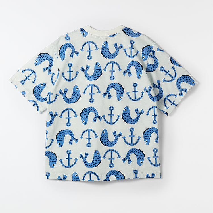 Camiseta manga corta Rio marinero