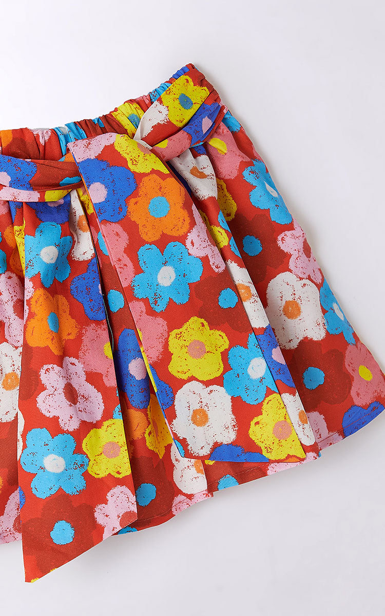 Falda midi Cóctel de margaritas