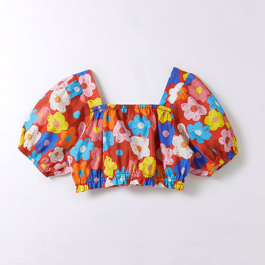 Blusa crop Cóctel de margaritas