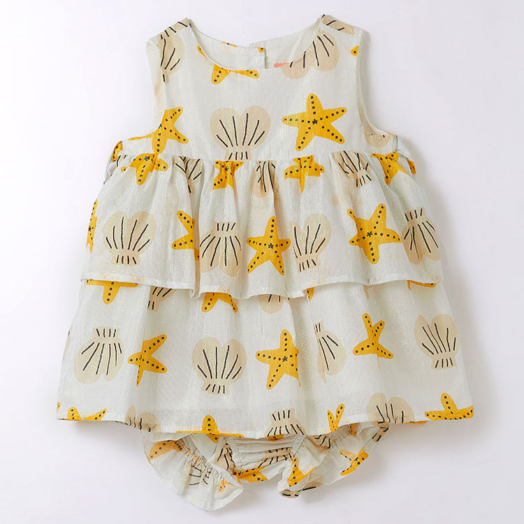 Vestido bebé Sirena tornasol