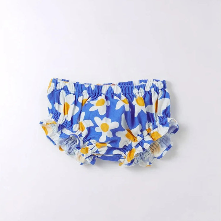 Vestido bebé Margaritas azules