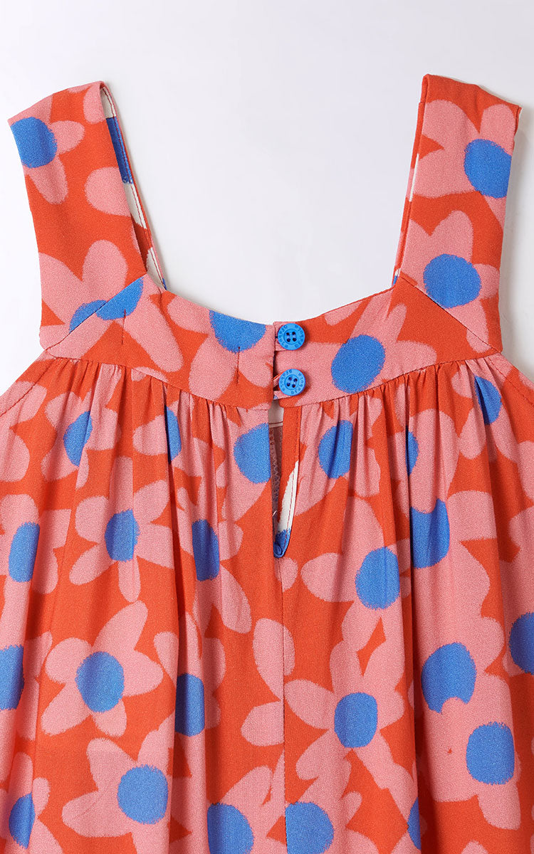 Jumper Margaritas rojas