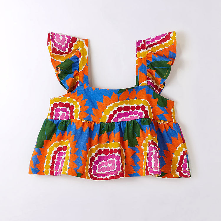 Blusa crop Girasol