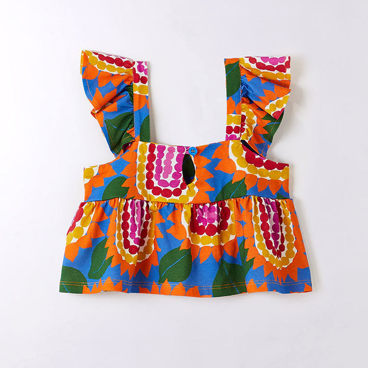 Blusa crop Girasol