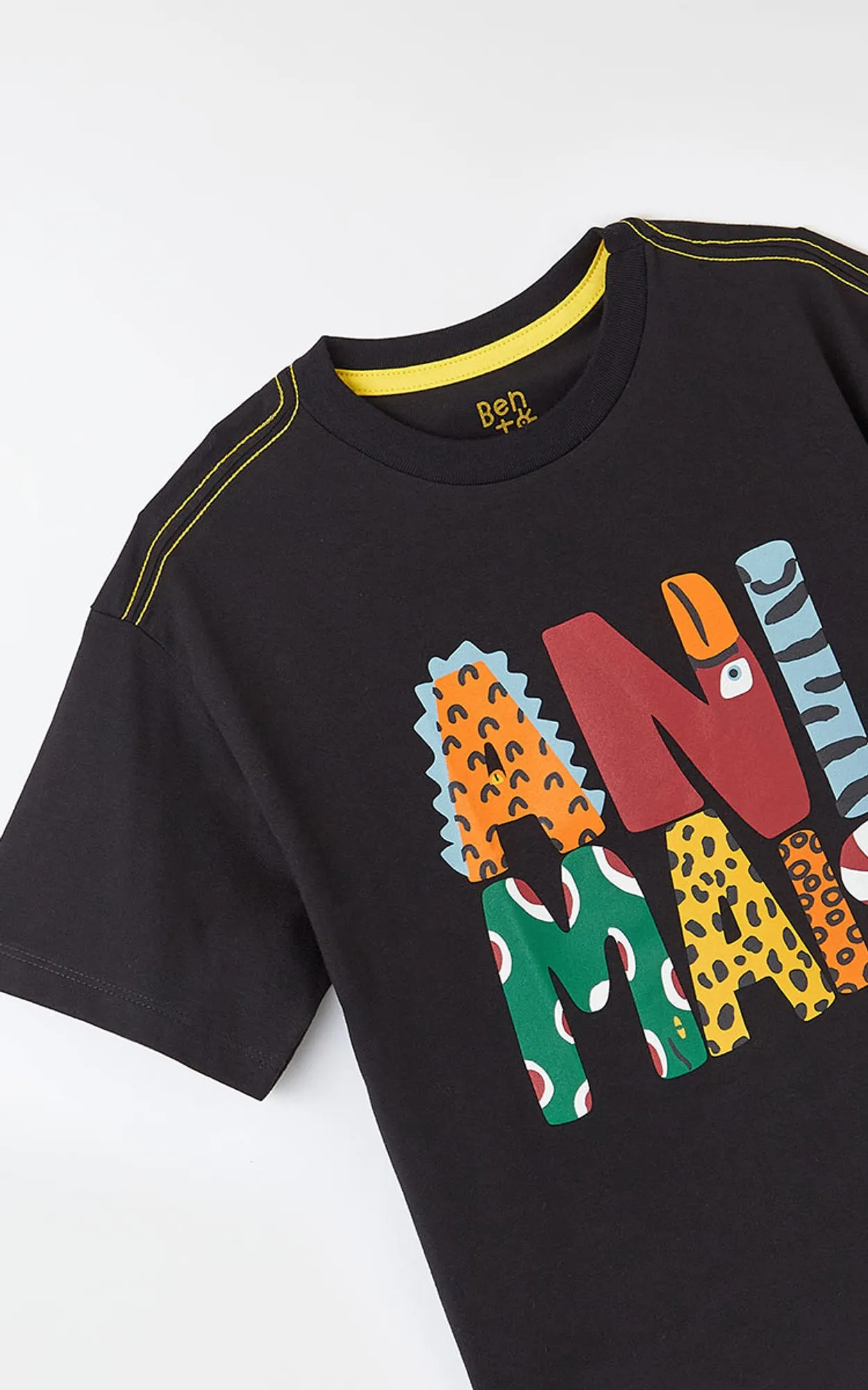 Camiseta manga corta Animais