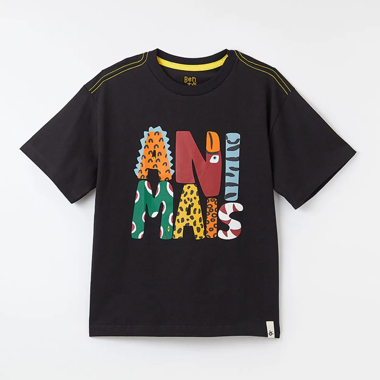 Camiseta manga corta Animais