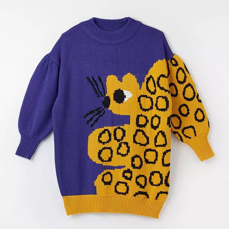 Pullover de punto Cheetah