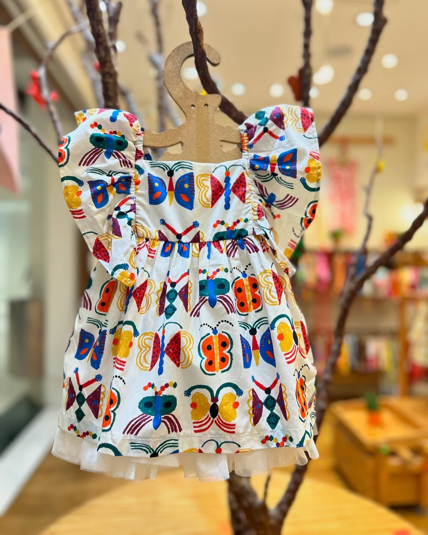 Vestido bebé Mariposa cósmica