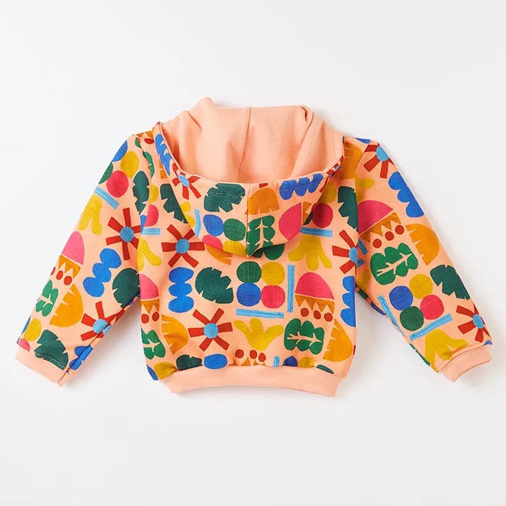 Sudadera con capucha bebé Jardín mágico