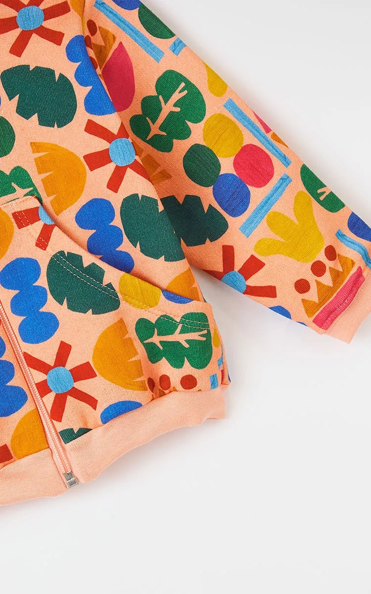 Sudadera con capucha bebé Jardín mágico