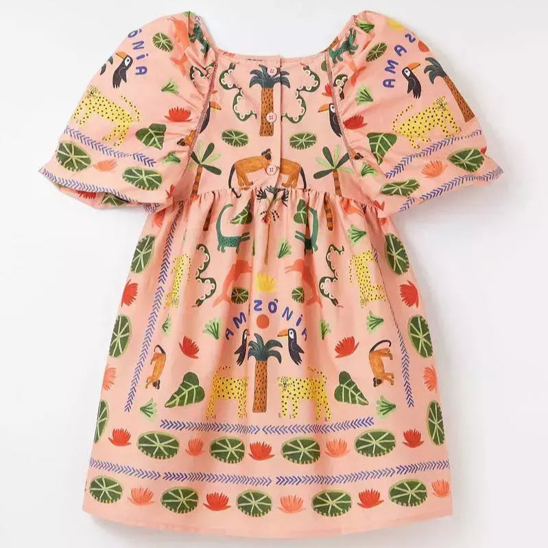 Vestido Amazonia Rosa