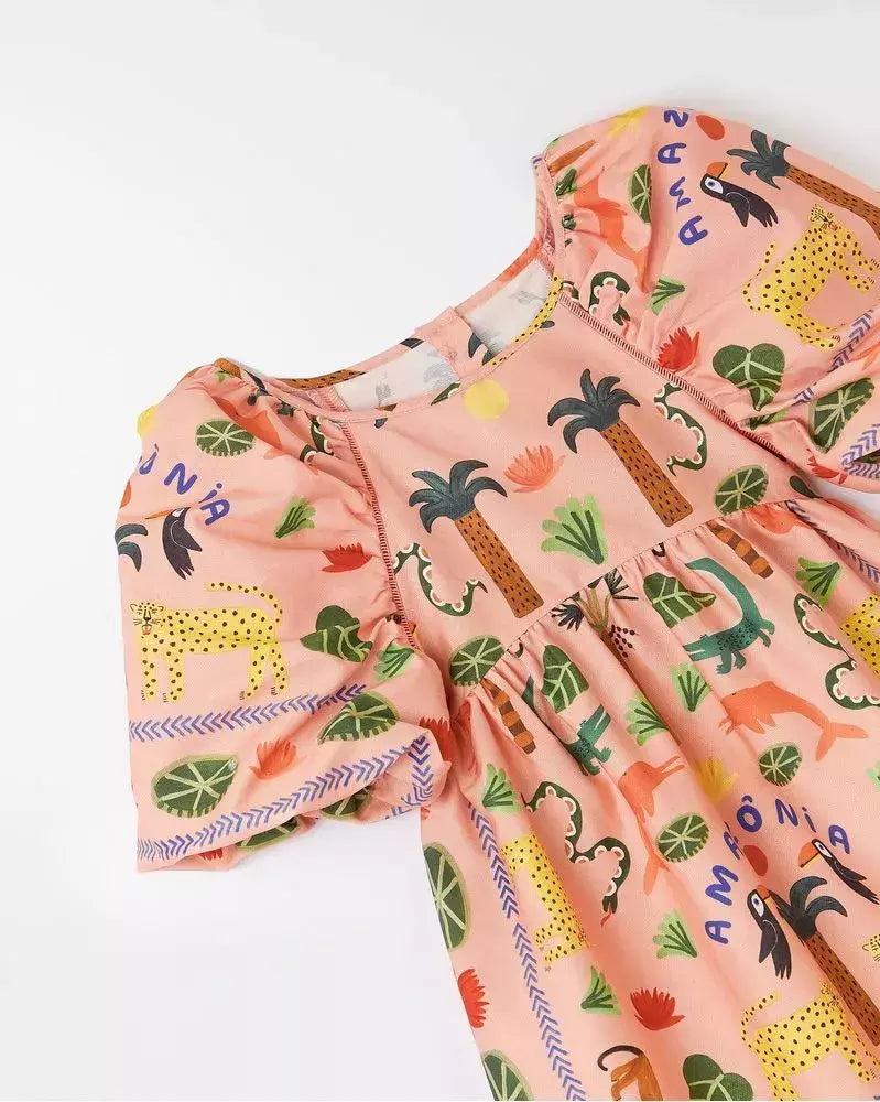 Vestido Amazonia Rosa