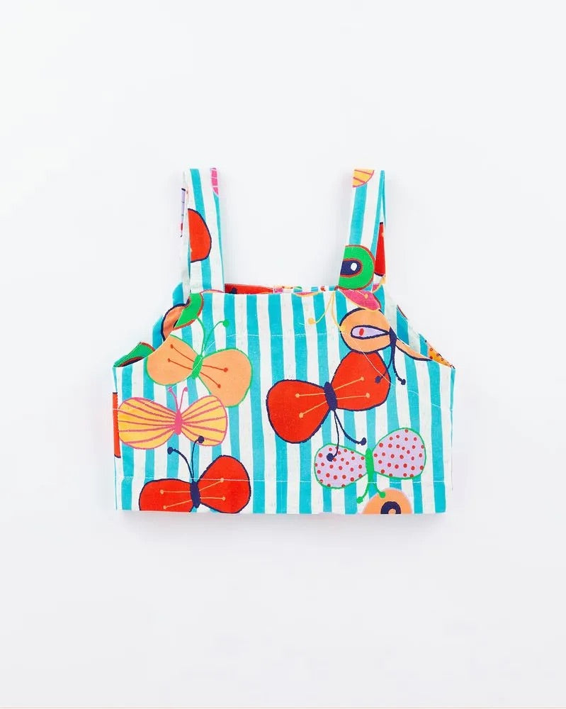 Crop top Mariposario
