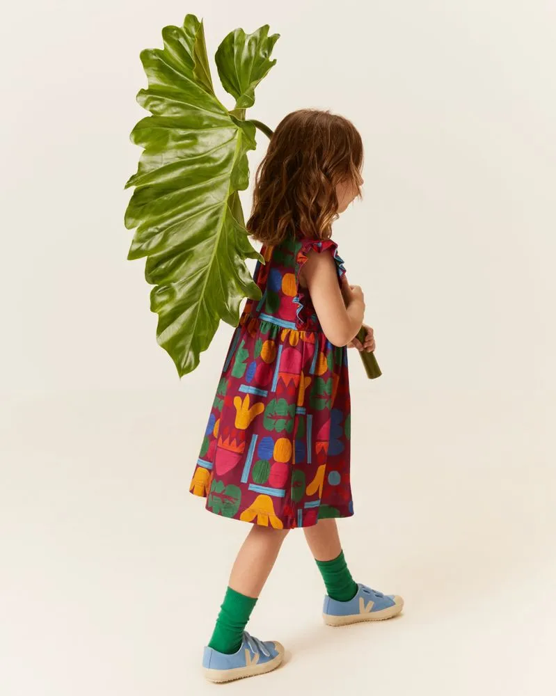 Vestido Jardín mágico