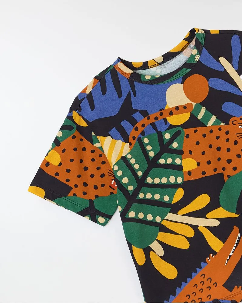 Camiseta manga Bichos amazonia