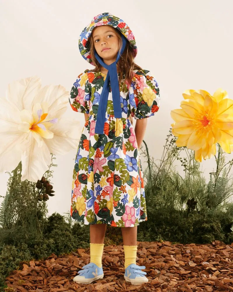 Vestido Jardín magnolias