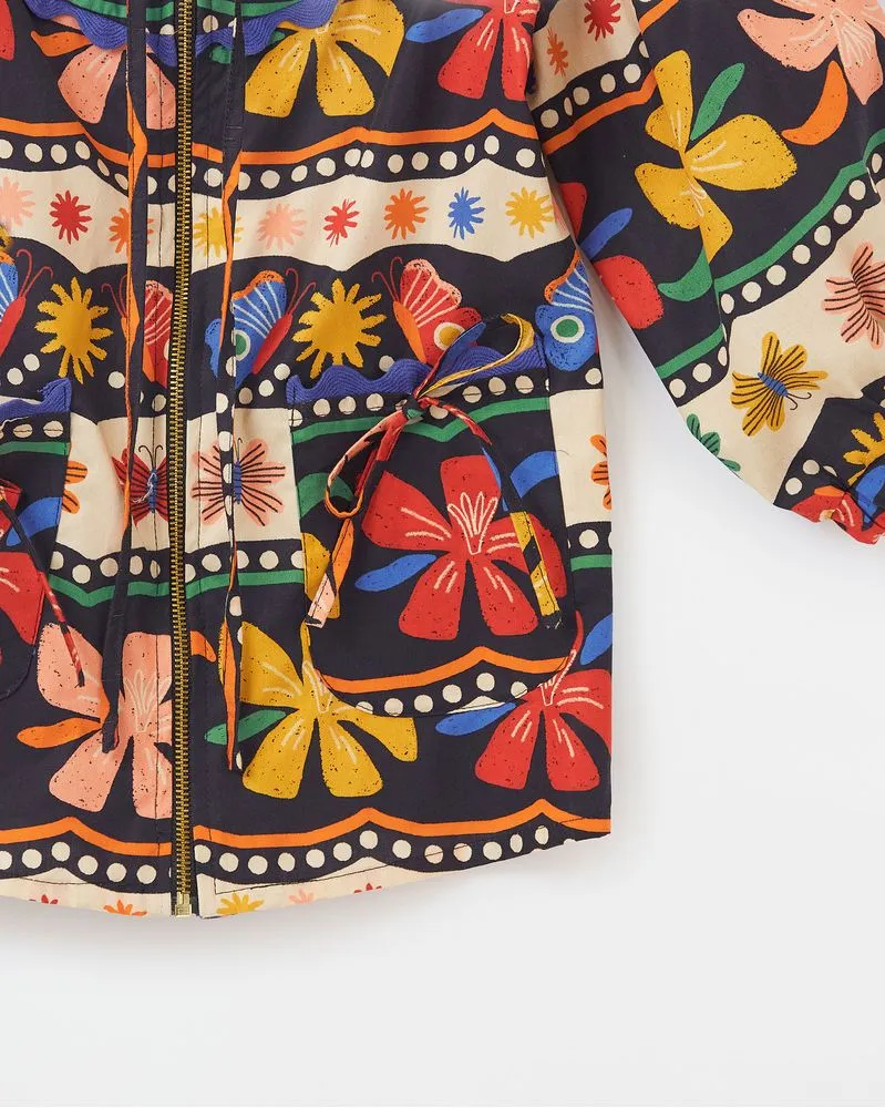 Parka Flor Cósmica