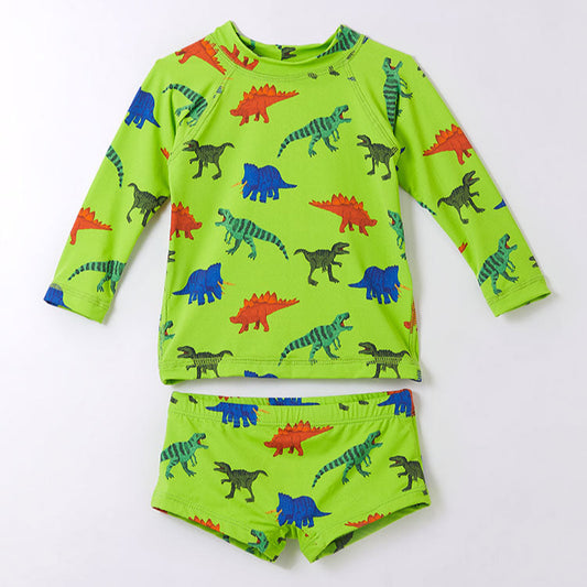 Conjunto traje de baño bebé Dinos