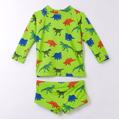 Conjunto traje de baño bebé Dinos