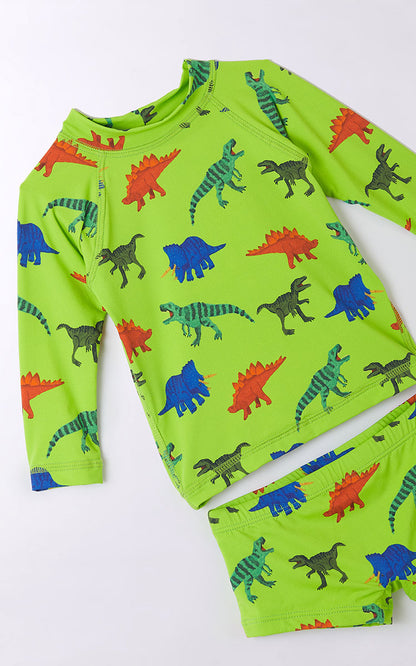 Conjunto traje de baño bebé Dinos