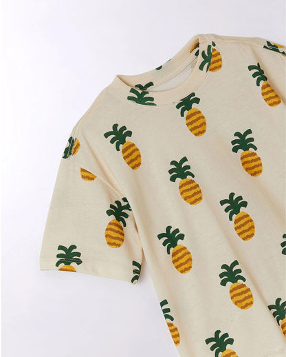 Camiseta manga corta Piñas locas