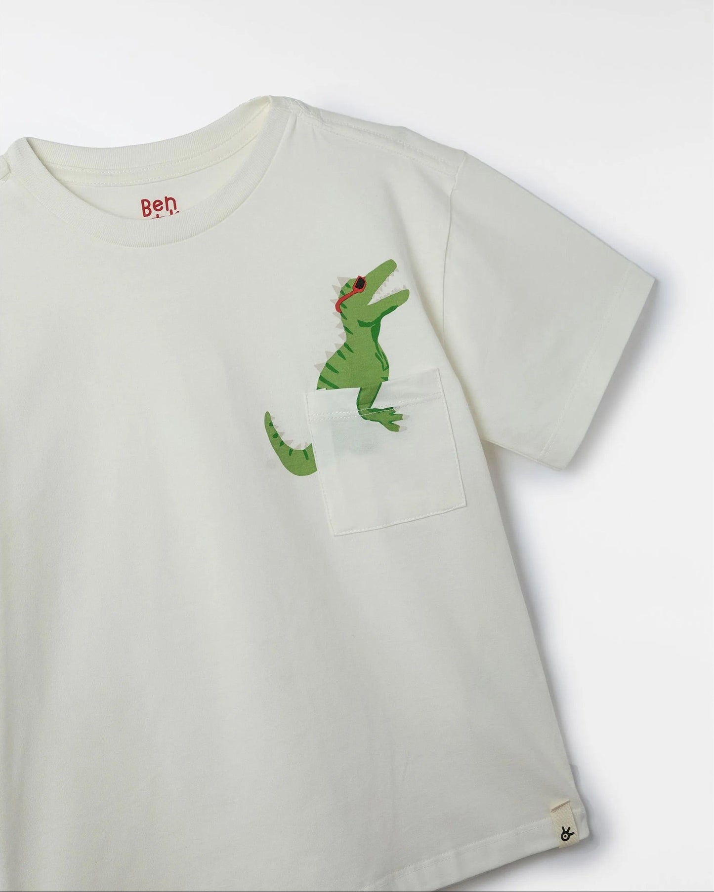 Camiseta manga corta Dino pocket