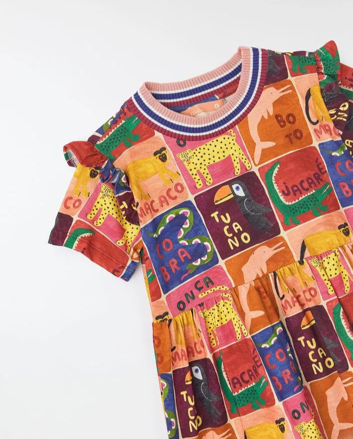 Vestido Animalia