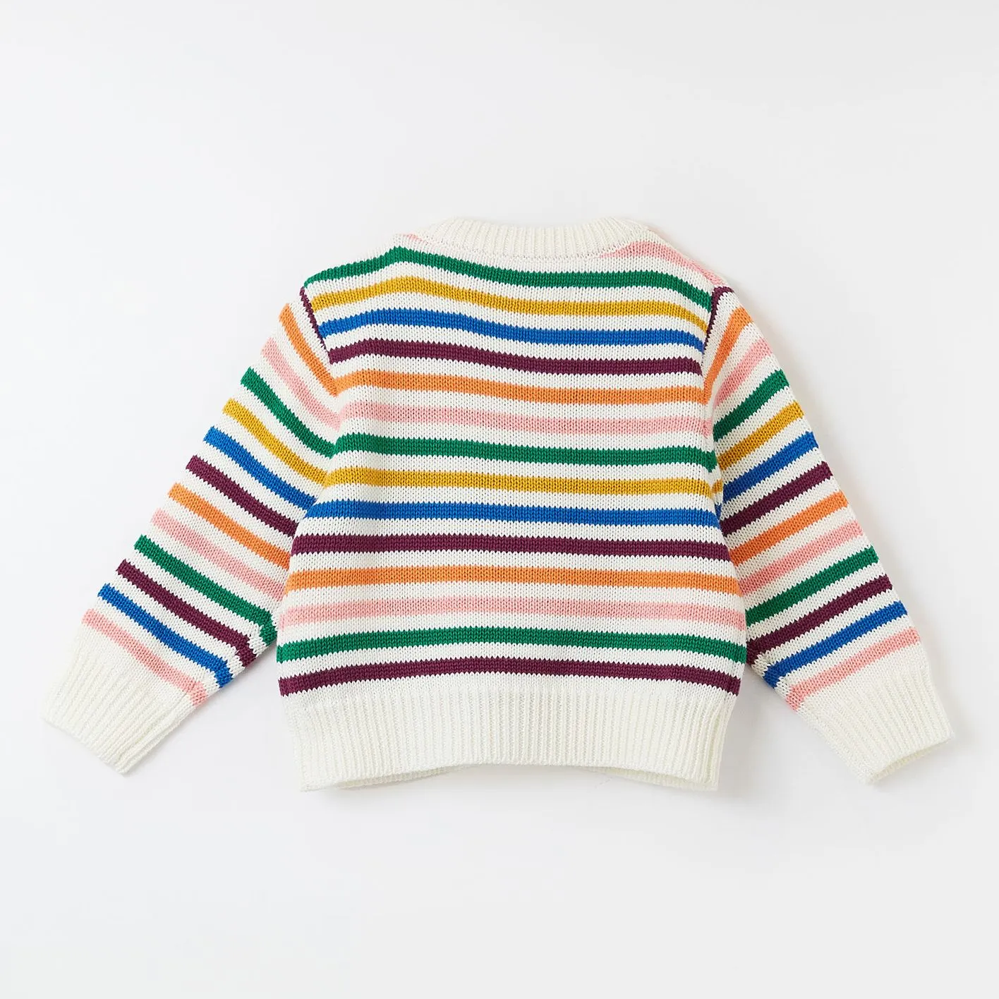 Pullover bebé de punto Arcoiris
