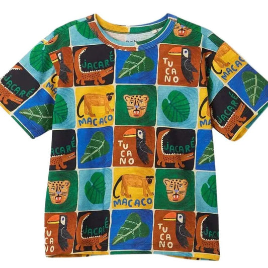 Camiseta manga corta Animalia