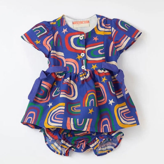 Vestido bebé Arcoíris cósmico
