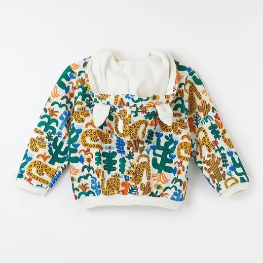Sudadera con capucha bebé Mini Cheetah