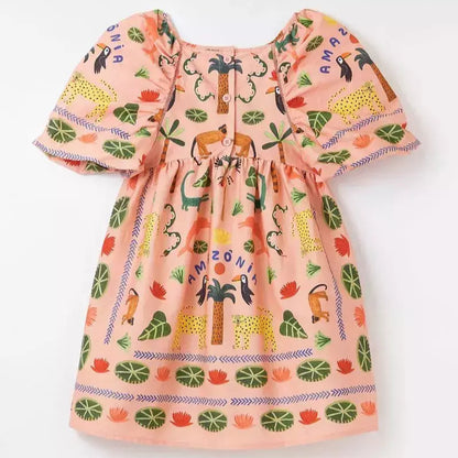 Vestido Amazonia Rosa
