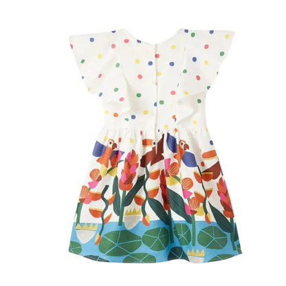 Vestido Lluvia botánica