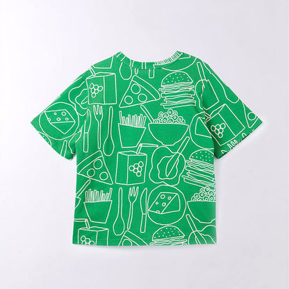 Camiseta Lunch bicolor