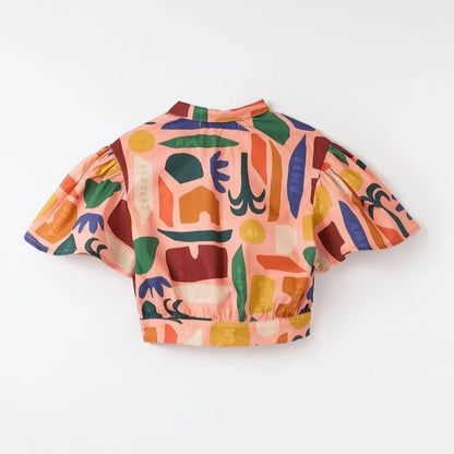 Camisa nudo Jardín mágico