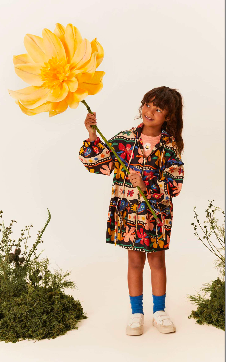 Parka Flor Cósmica