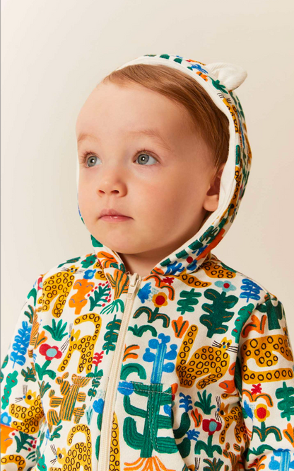 Sudadera con capucha bebé Mini Cheetah
