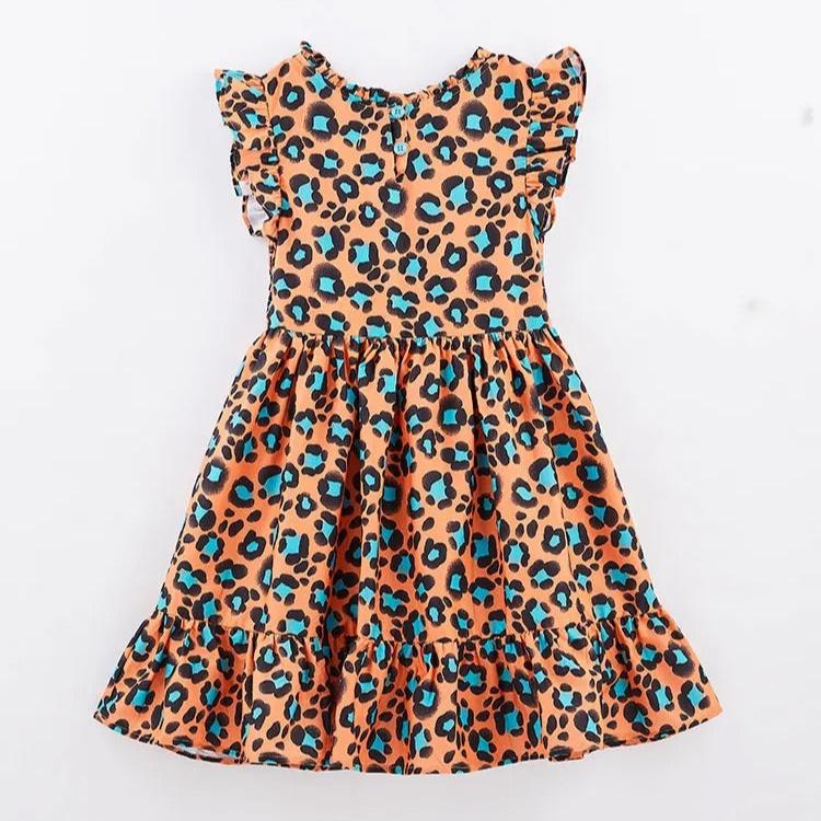 Vestido Animaflor print